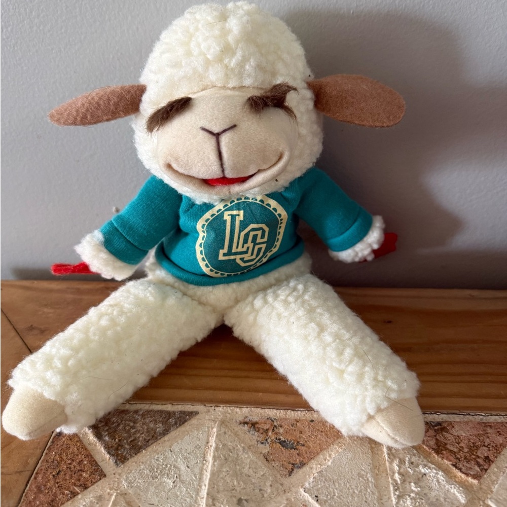 Vintage 1993 Lamb Chop Hand Kids Puppet Sheri Lewis 11" Plush